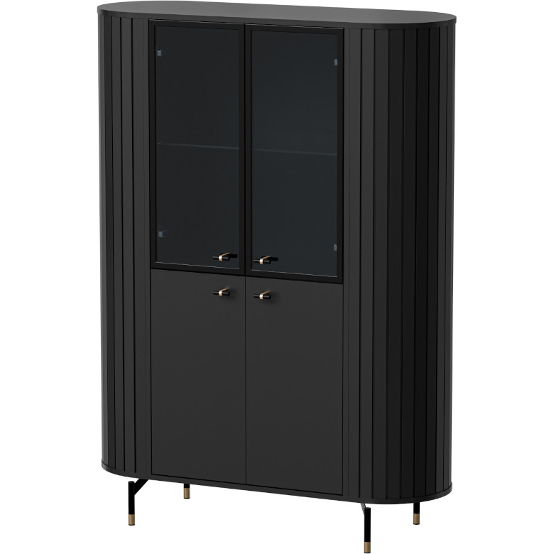 Dante 01 fekete vitrin